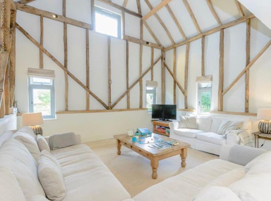 Stride'S Barn Villa Whiteparish Dış mekan fotoğraf